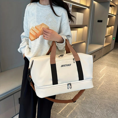 Large Capacity Travel Bag – Hand Luggage with Dry‑Wet Separation