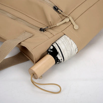 Women’s Canvas Tote Bag – Large Capacity Waterproof Handbag
