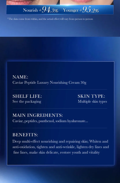 Caviar Firming Anti‑Aging Moisturizer Cream – Collagen & Pearl Lift
