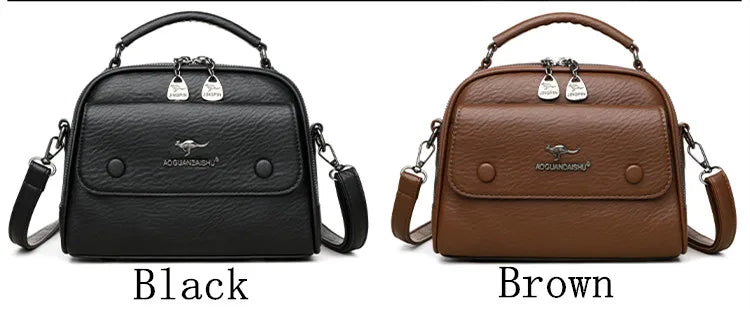 Premium Women's Checkered Crossbody & Shoulder Bag