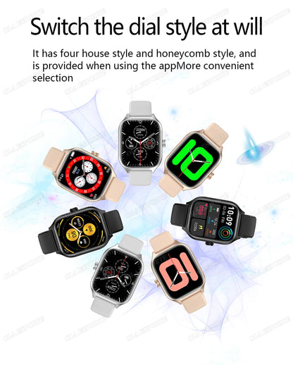 1.83" HD Smart Watch Bluetooth Call Sports Fitness Tracker