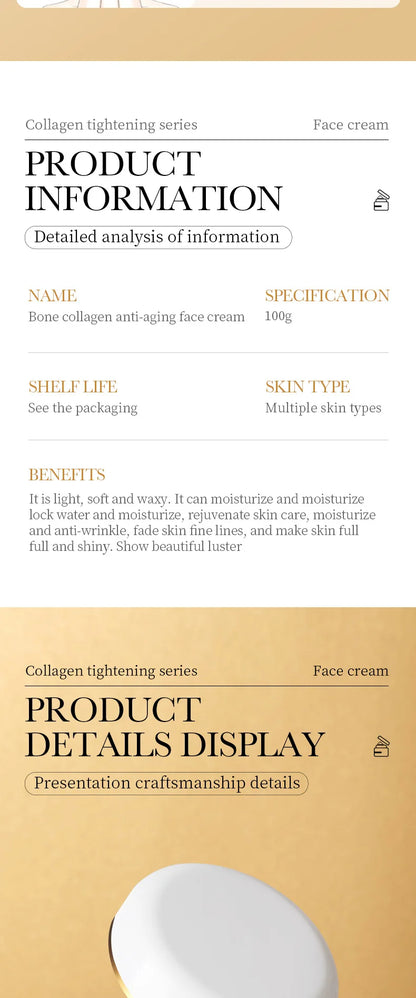 SADOER Collagen Face Cream – Firming & Hydrating Moisturizer