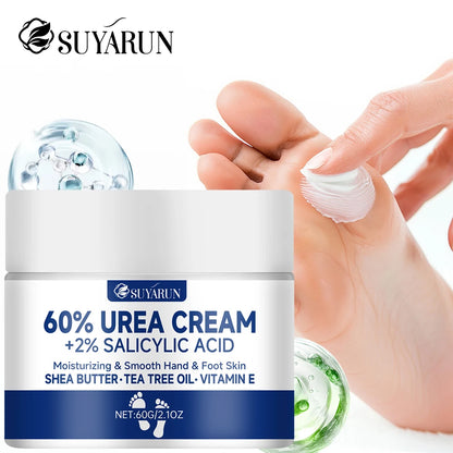SUYARUN 60% Urea Foot Cream – Intensive Heel Hydration