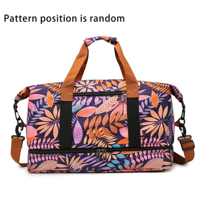 Large Capacity Travel Bag – Hand Luggage with Dry‑Wet Separation