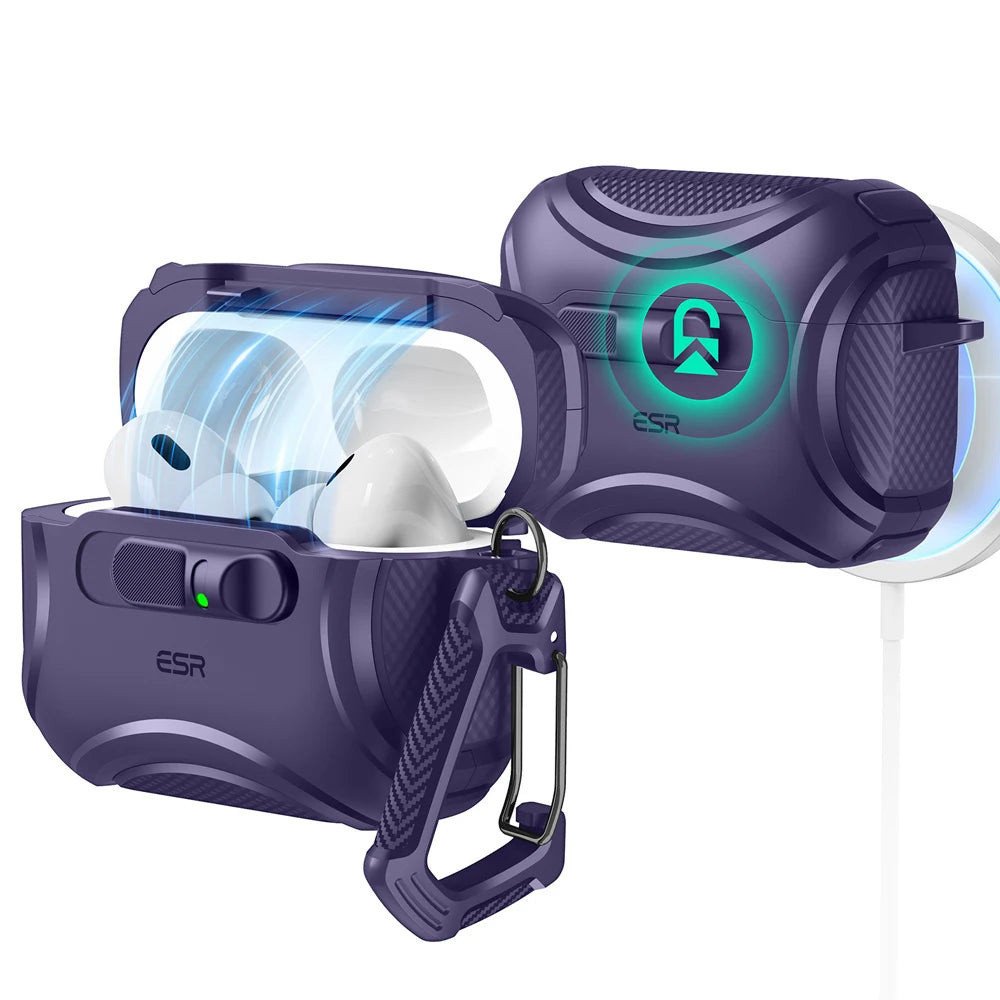 ESR AirPods Pro 3 Magnetic Drop Protection Case Cover
