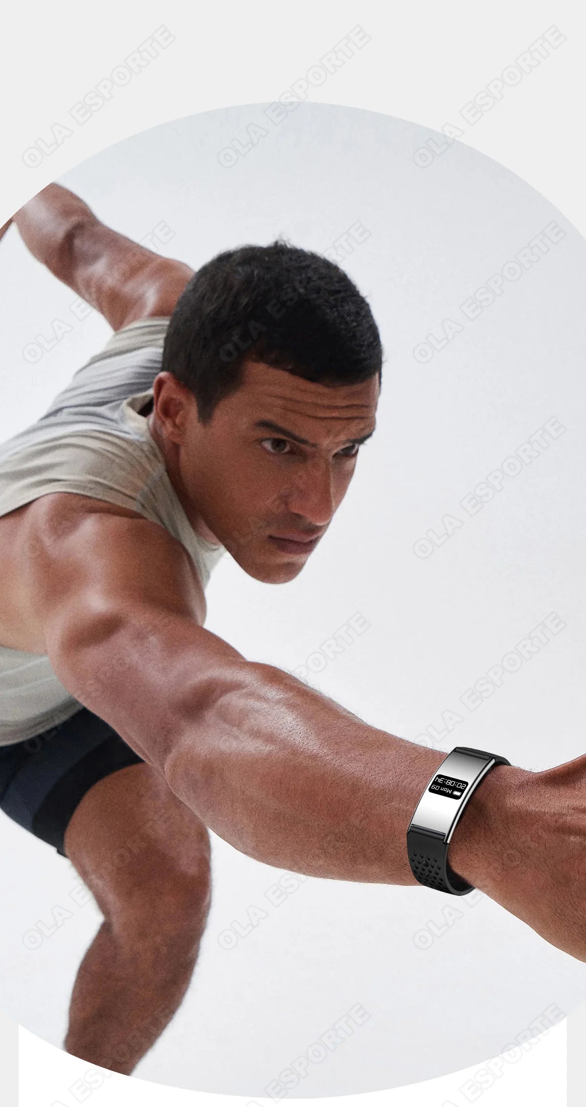 Ultra-Thin Smart Watch-2026 | Heart Rate, Blood Oxygen, Sleep Monitor & IPX8 Waterproof