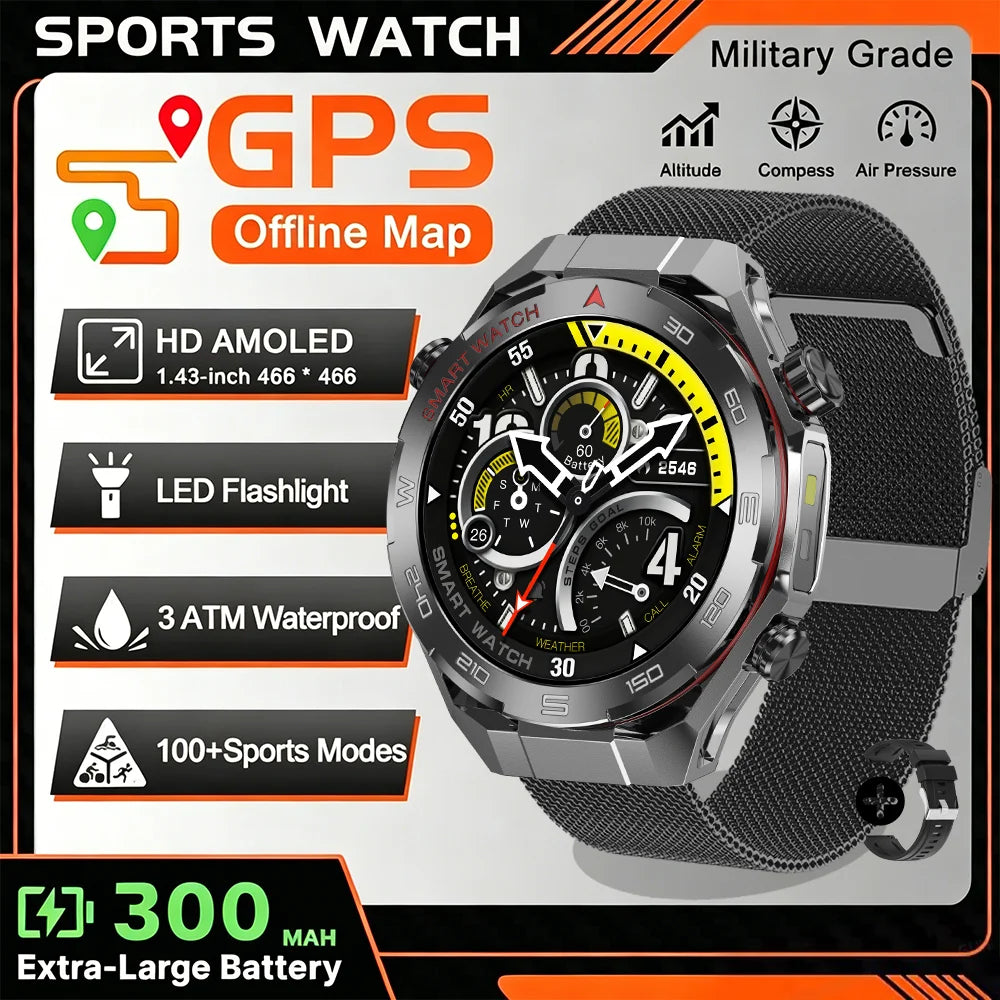 2026 Smart Watch | 1.5" Touchscreen, Wireless Calls & Sports Modes