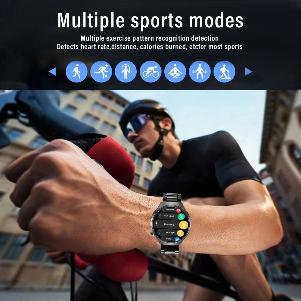 G.L Wear Smart Watch – HD Display, Fitness & Health Tracker