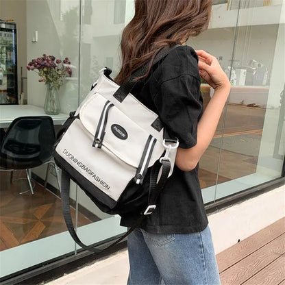 Daily Handbag – Travel Bucket Shoulder Bag – School Satchel