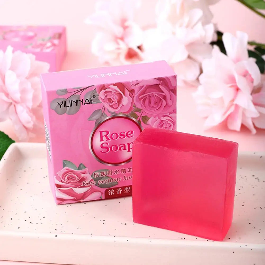 Handcrafted Rose Fragrance Moisturizing Soap