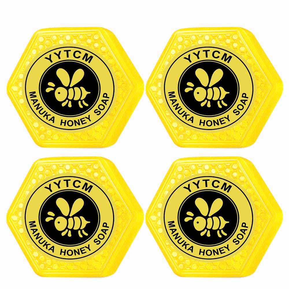 Manuka Honey Soap, Moisturizing and Hydrating Handmade Bath Soap 65g (2.29oz)
