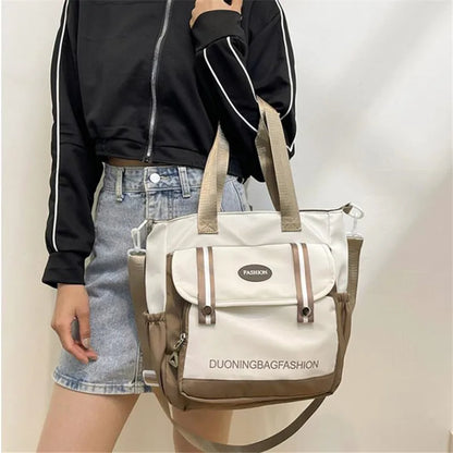 Daily Handbag – Travel Bucket Shoulder Bag – School Satchel