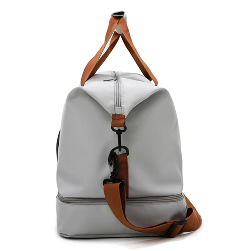 Large Capacity Travel Bag – Hand Luggage with Dry‑Wet Separation