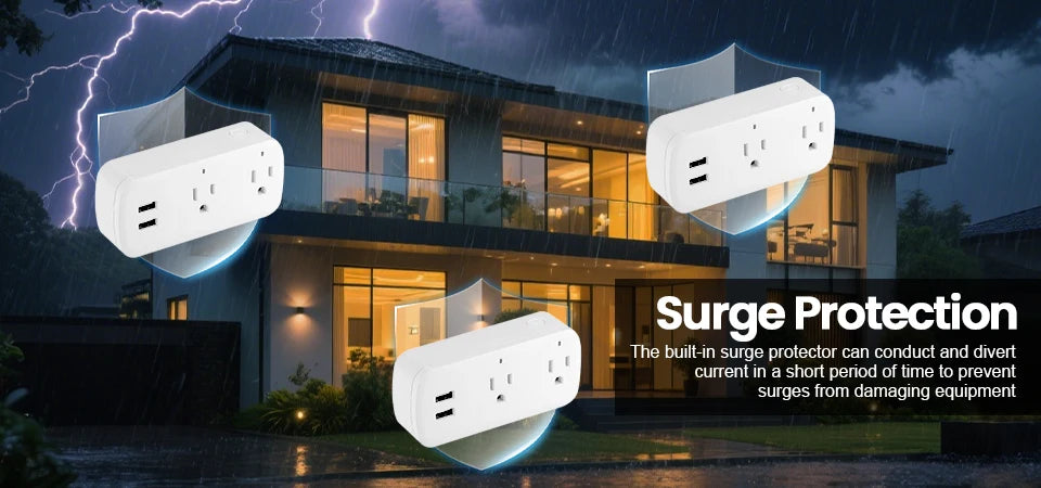16A Smart Plug Bluetooth App Control Power Monitoring Socket