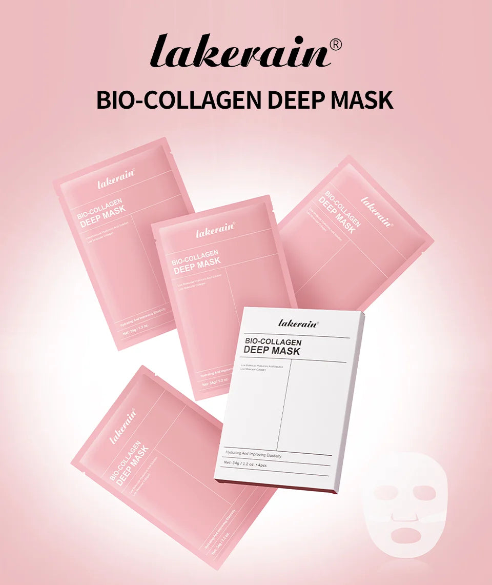 Bio-Collagen Real Deep Mask Hydrating Overnight Hydrogel Face Mask