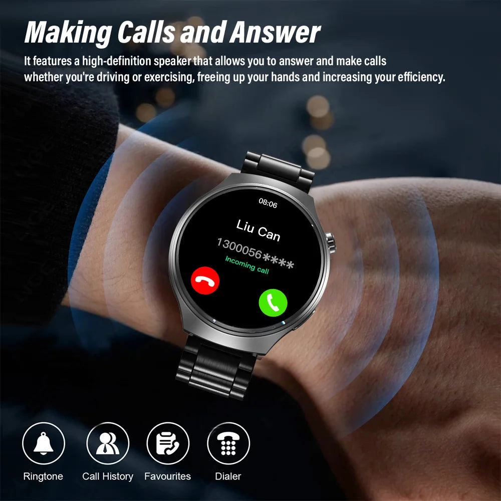 G.L Wear Smart Watch – HD Display, Fitness & Health Tracker