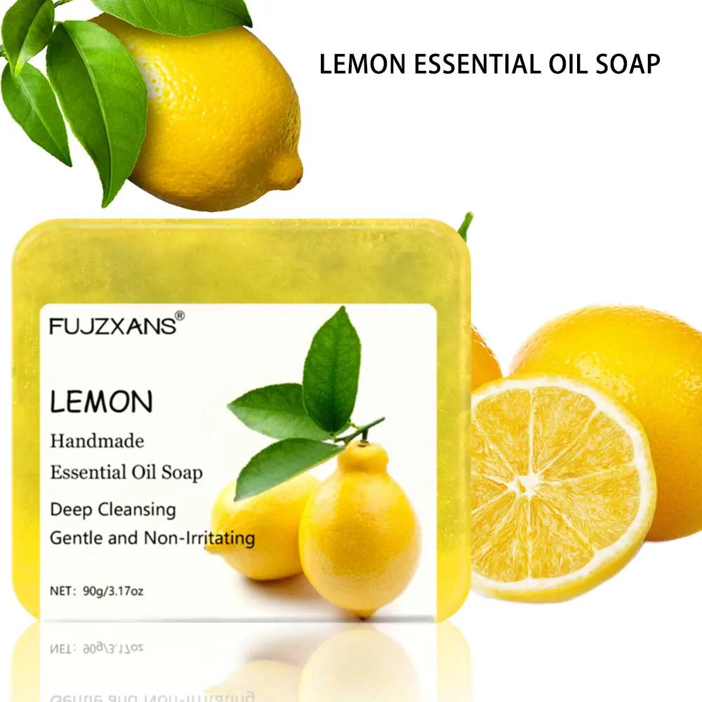 FUJZXANS Essential Oil Soap Set – 7 Handmade Fragrance Bars