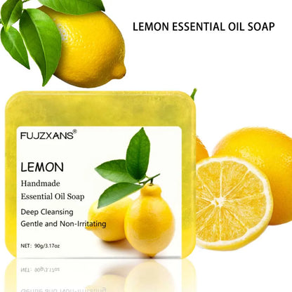 FUJZXANS Essential Oil Soap Set – 7 Handmade Fragrance Bars