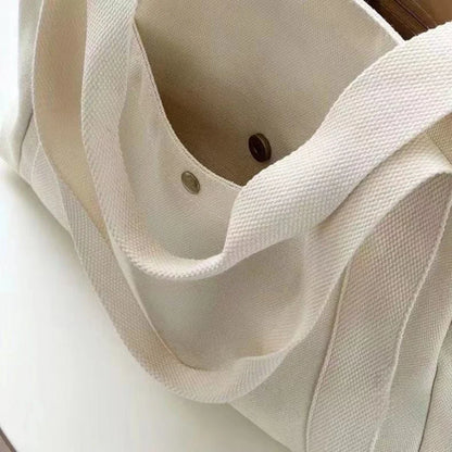 Canvas Tote Bag – Large Capacity Work & Shopping Tote