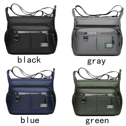 Professional Multi-Layer Business Shoulder Bag-men