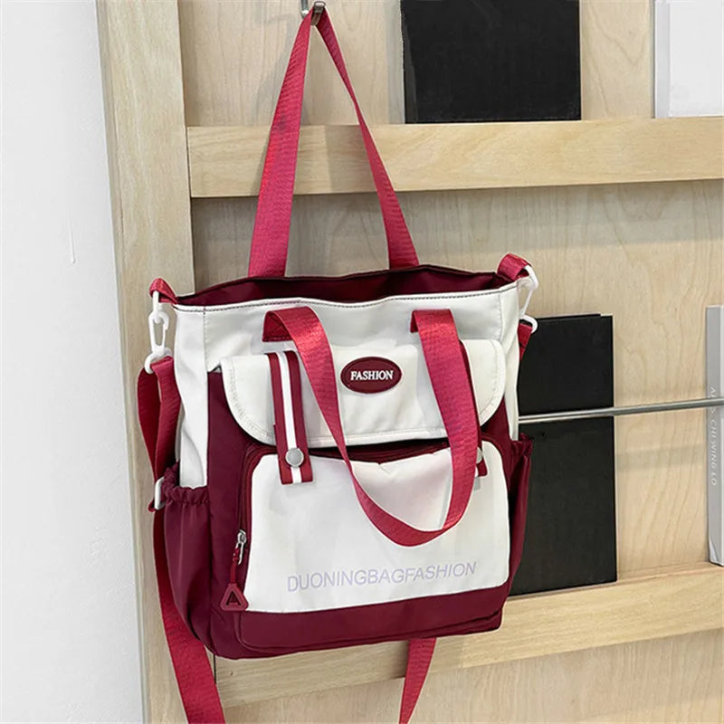 Daily Handbag – Travel Bucket Shoulder Bag – School Satchel