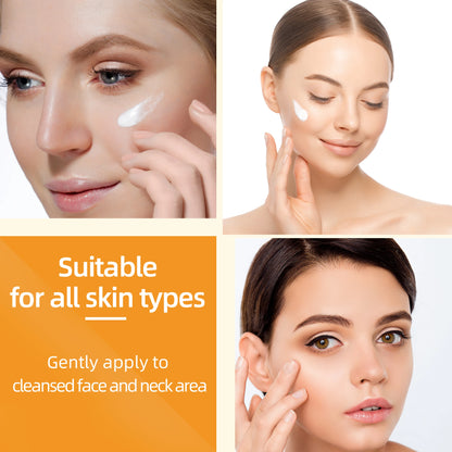 Turmeric & Vitamin C Cream – Lightweight Glow for Face & Neck