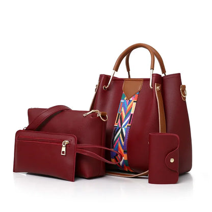 JILL MILL Luxury Handbag – Large Capacity PU Leather Tote