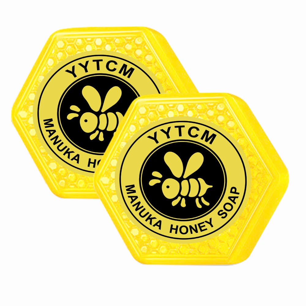 Manuka Honey Soap, Moisturizing and Hydrating Handmade Bath Soap 65g (2.29oz)