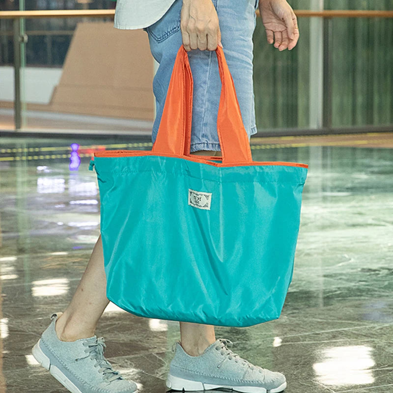 Reusable Shopping Bag, Large Foldable  Eco-friendly