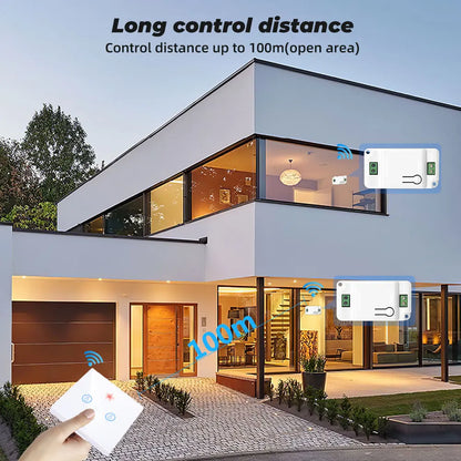 GERMA Smart Wireless RF Touch Switch Home Control Panel