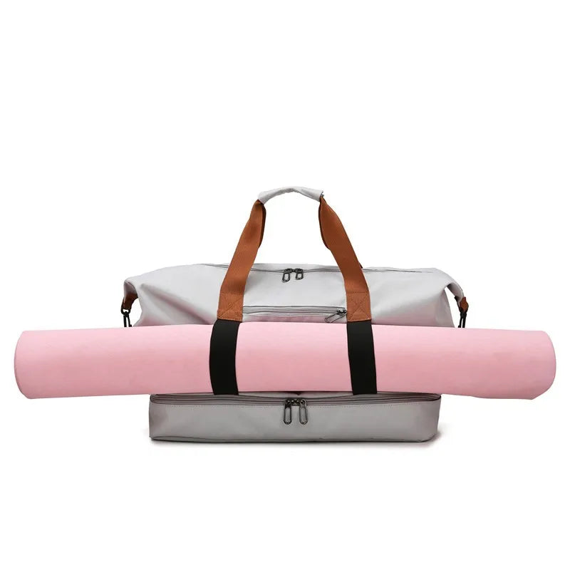 Large Capacity Travel Bag – Hand Luggage with Dry‑Wet Separation