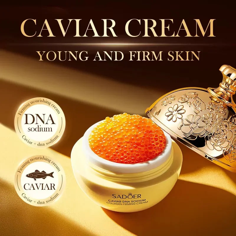 Caviar Firming Anti‑Aging Moisturizer Cream – Collagen & Pearl Lift