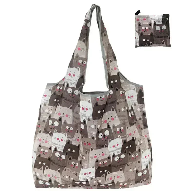 Shopping Bag Reusable Eco Bag Grocery Package Beach Toy Storage