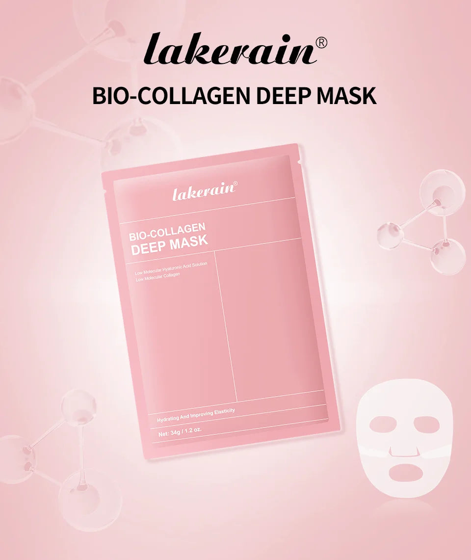 Bio-Collagen Real Deep Mask Hydrating Overnight Hydrogel Face Mask