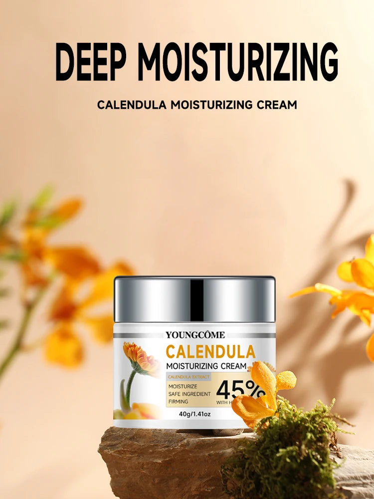 YOUNGCOME Calendula Cream – Moisturizing Glow for Face Care