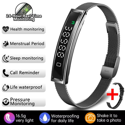 2026 Ultra-Thin Smart Watch | Heart Rate & Sleep Monitor