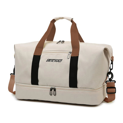 Large Capacity Travel Bag – Hand Luggage with Dry‑Wet Separation