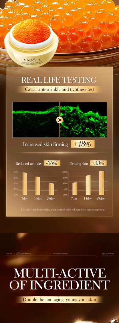 Caviar Firming Anti‑Aging Moisturizer Cream – Collagen & Pearl Lift