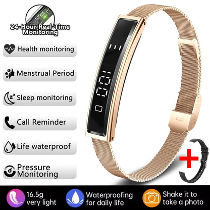 2026 Ultra-Thin Smart Watch | Heart Rate & Sleep Monitor