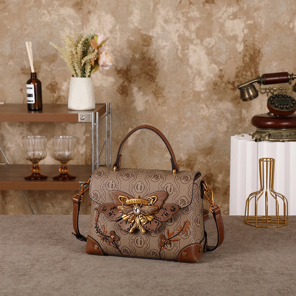 Vintage Luxury Crossbody Handbag 2026