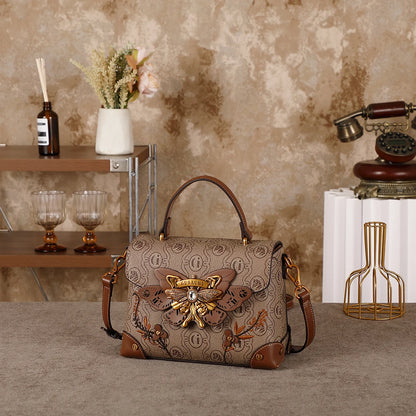 Vintage Luxury Crossbody Handbag 2026