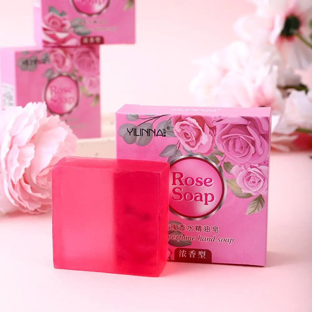 Handcrafted Rose Fragrance Moisturizing Soap