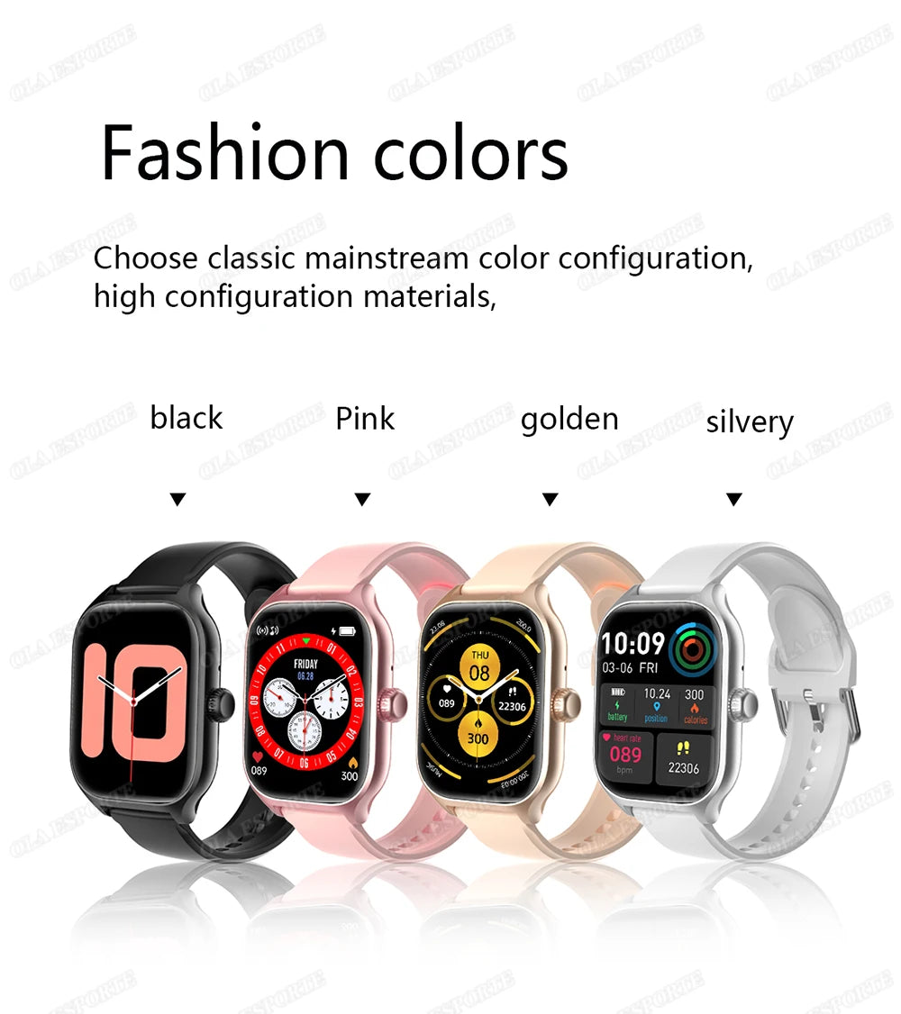 1.83" HD Smart Watch Bluetooth Call Sports Fitness Tracker