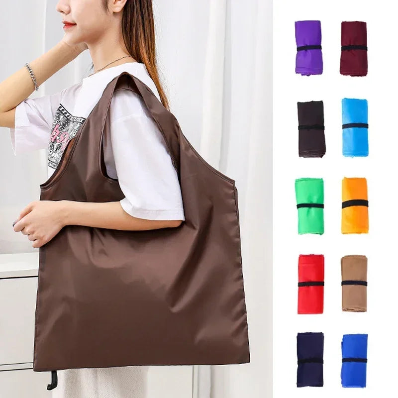 Foldable Shopping Bag – Eco‑Friendly Travel Grocery Tote