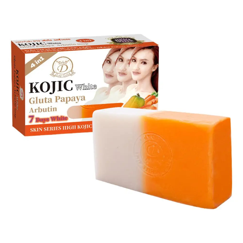 Papaya Kojic Brightening Soap Bar – Deep Cleansing & Skin Radiance