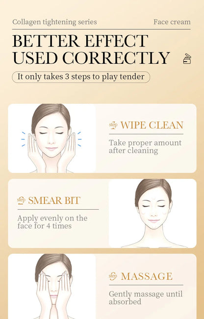 SADOER Collagen Face Cream – Firming & Hydrating Moisturizer
