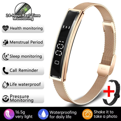 2026 Ultra-Thin Smart Watch | Heart Rate & Sleep Monitor