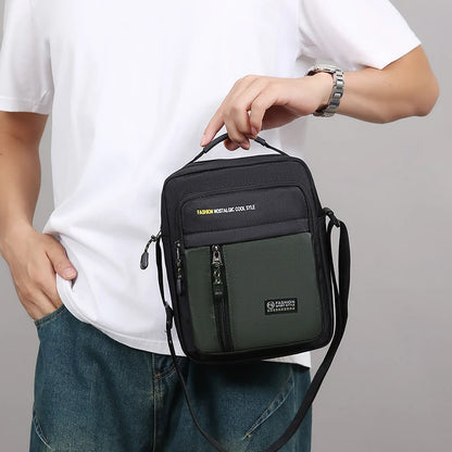 Men’s Crossbody Business Bag – Multi‑Pocket Shoulder Tote