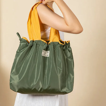 Reusable Shopping Bag, Large Foldable  Eco-friendly