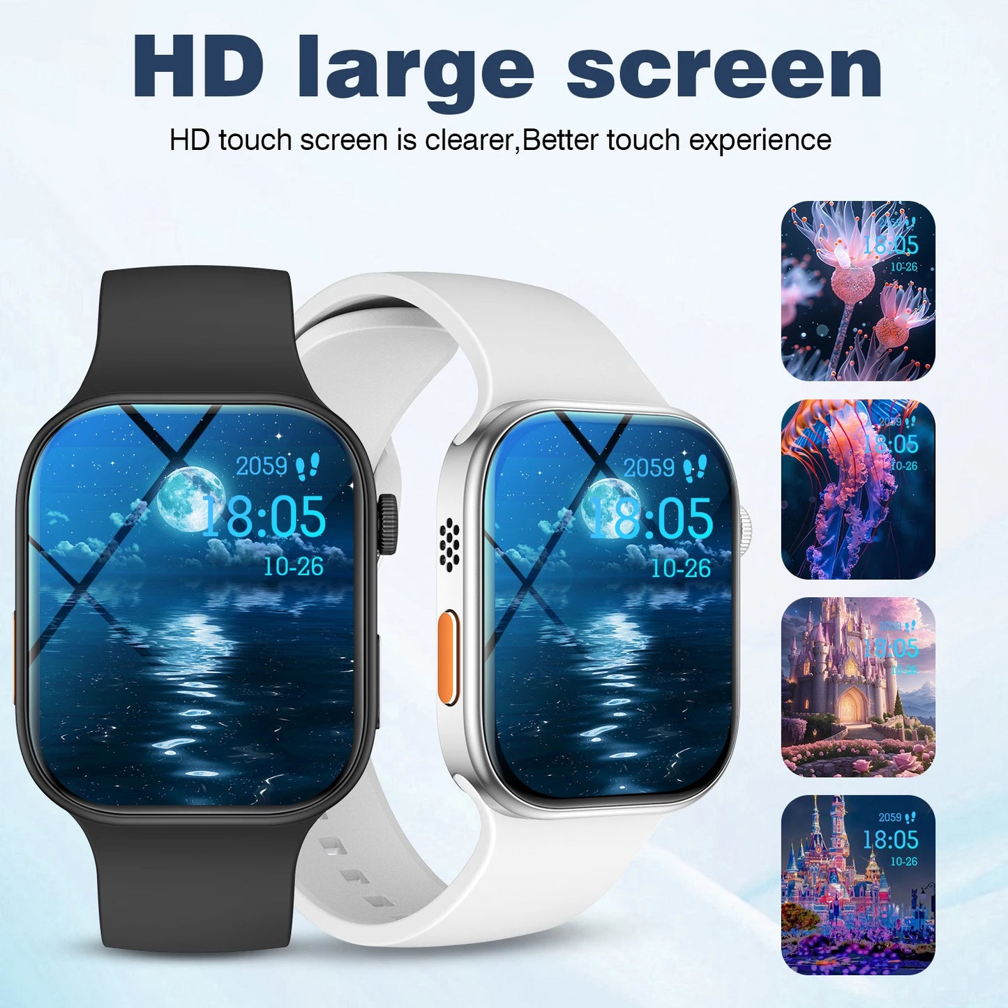 HD Smartwatch – 2.02'' Display, Call & Fitness Tracker